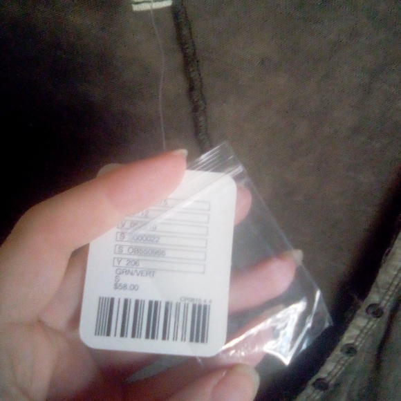 New Free People Santa Cruz Henley Distressed Acid Wash Lagenlook Style Shirt Top - Picture 9 of 16